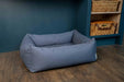 Burnham Bolster Dog Bed - Denim - Various Sizes - Chestnut Mill