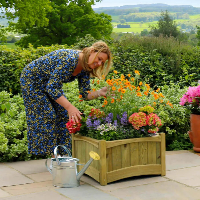 CHELSEA SQUARE PLANTER - Chestnut Mill