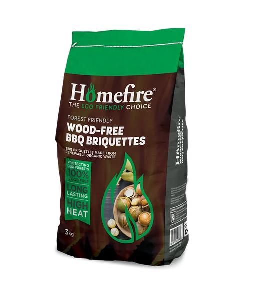 CPL Homefire Wood-Free BBQ Briquettes - 3kg - Chestnut Mill