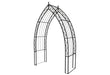 Cathedral Garden Arch - Chestnut Mill