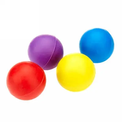 Classic Solid Rubber Ball x12 - Various Sizes - Chestnut Mill