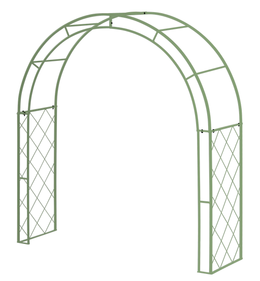 Metal Squash / Climbing Arch - Sage Green - Chestnut Mill