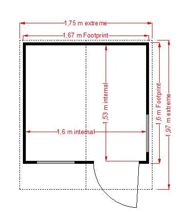 Croft Playhouse 7' x 5' - Chestnut Mill