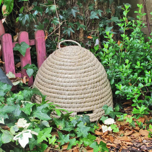 Decorative Bee Skep Natural - Chestnut Mill