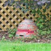 Decorative Bee Skep with Recycled Sari - Chestnut Mill