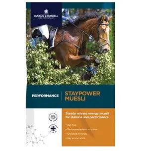 Dodson & Horrell Performance Staypower Muesli - 20 kg - Chestnut Mill