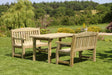 EMILY TABLE & 2 BENCH SET - Chestnut Mill