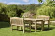 EMILY TABLE & 2 BENCH SET - Chestnut Mill