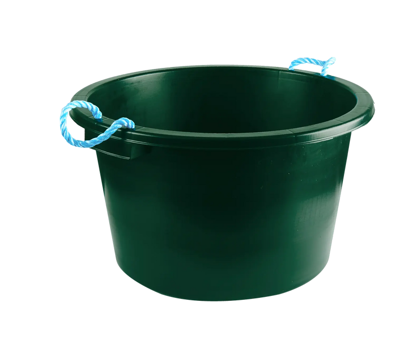 Earlswood Rope Handle Tub - Green - 40 Litre - Chestnut Mill