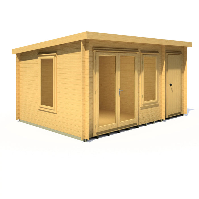 Elm Log Cabin - 10' x 14' - August Special Offer - 11% OFF - Chestnut Mill