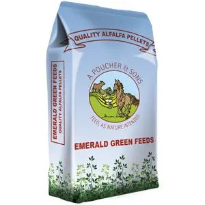 Emerald Green Alfalfa Pellets  - 20 kg - Chestnut Mill