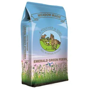 Emerald Green Meadow Magic Pellets - 20 kg - Chestnut Mill