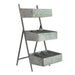 FOLDING PLANT STAND - BLACK Ascalon