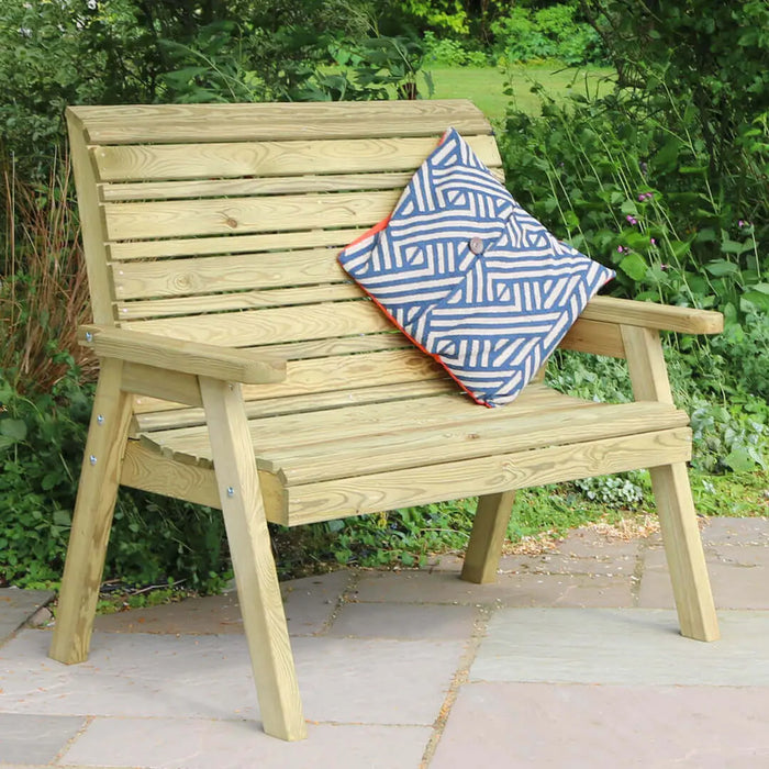 FREYA 2 SEATER BENCH - Chestnut Mill