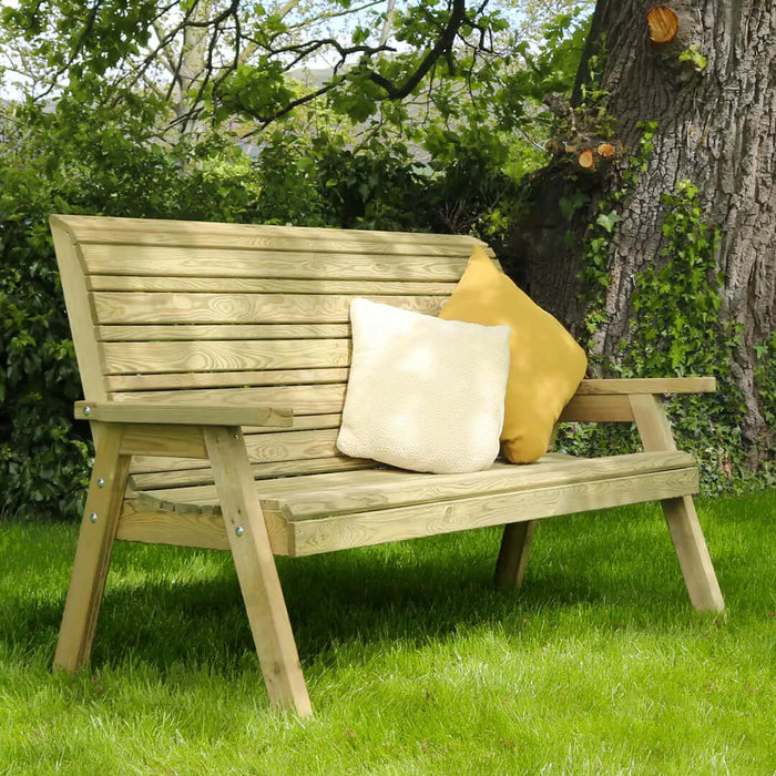 FREYA 3 SEATER BENCH - Chestnut Mill