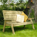 FREYA 3 SEATER BENCH - Chestnut Mill