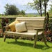 FREYA 3 SEATER BENCH - Chestnut Mill