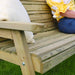 FREYA 3 SEATER BENCH - Chestnut Mill