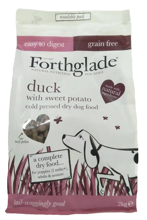 Forthglade Adult Dog Cold Press Grain Free Duck - 2kg - SEPTEMBER SPECIAL OFFER - 15% OFF - Chestnut Mill