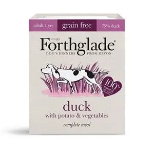 Forthglade Complete Adult Grain Free Duck 18x 395g - Chestnut Mill