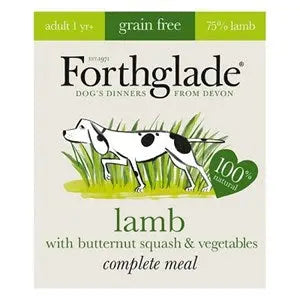 Forthglade Complete Adult Grain Free Lamb 18x 395g - Chestnut Mill