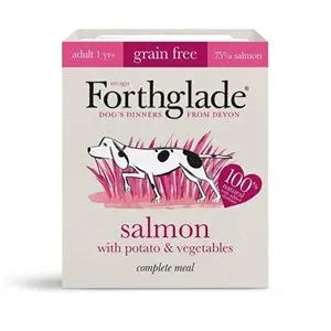 Forthglade Complete Adult Grain Free Salmon 18x 395g - Chestnut Mill