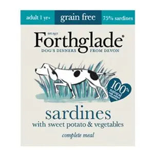 Forthglade Complete Adult Grain Free Sardines 18x 395g - Chestnut Mill