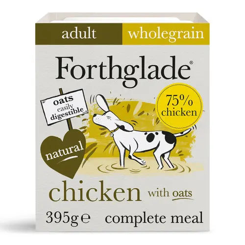 Forthglade Complete Adult Whole Grain Chicken 18x395g - Chestnut Mill