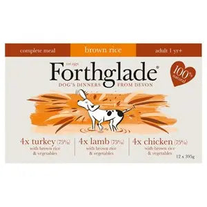 Forthglade Dog Comp Multicase 12x 395g - Chestnut Mill