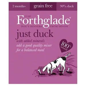 Forthglade Just Duck Grain Free 18x 395g - Chestnut Mill