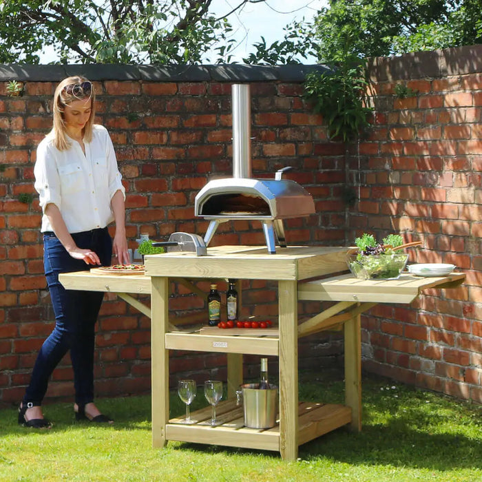 GARDEN PIZZA OVEN TABLE - Chestnut Mill