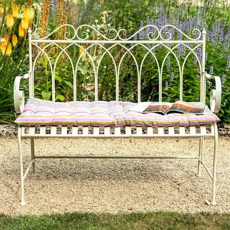 GOTHIC BENCH - CREAM - Chestnut Mill