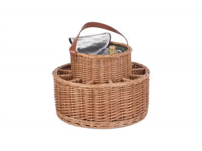 GREEN TWEED CHILLED GARDEN PARTY BASKET - Chestnut Mill