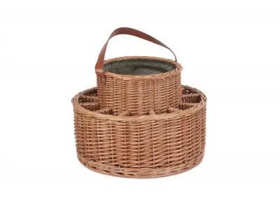 GREEN TWEED CHILLED GARDEN PARTY BASKET - Chestnut Mill