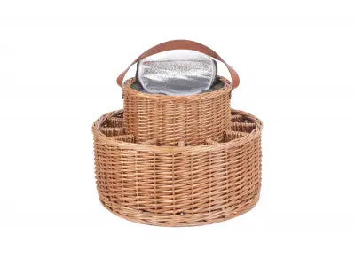 GREEN TWEED CHILLED GARDEN PARTY BASKET - Chestnut Mill