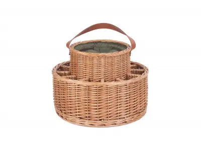 GREEN TWEED CHILLED GARDEN PARTY BASKET - Chestnut Mill