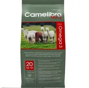 GWF Nutrition Growell Feeds Camelibra NG-2 Feed for Alpacas, Llamas and Camels - 20 kg - Chestnut Mill