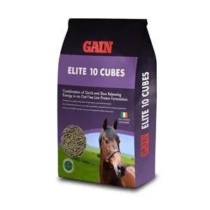 Gain Elite 10 Cubes  - 25 kg - Chestnut Mill