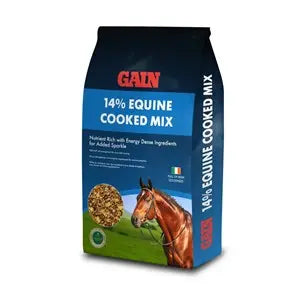 Gain Equine Cooked Mix 14% - 20 kg - Chestnut Mill