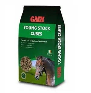 Gain Youngstock Cubes  - 25 kg - Chestnut Mill