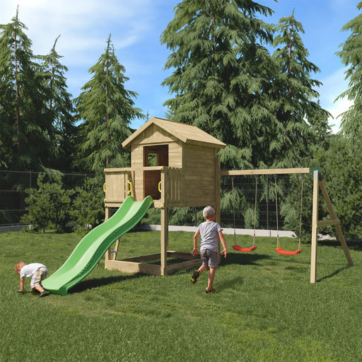 Galaxy Climbing Frame and Slide - Chestnut Mill