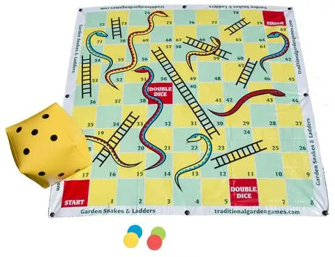 Giant Snakes & Ladders 2.0m x 2.0m - Chestnut Mill