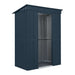 Global 5x3 Anthracite Grey Metal Pent Shed - Chestnut Mill