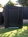 Global 6x5 Anthracite Grey Metal Apex  Shed - Chestnut Mill