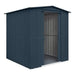 Global 6x6 Anthracite  Metal Apex Shed - Chestnut Mill