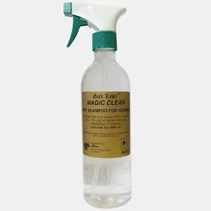 Gold Label Magic Clean Dry Shampoo for Horses - 500 ml - Chestnut Mill