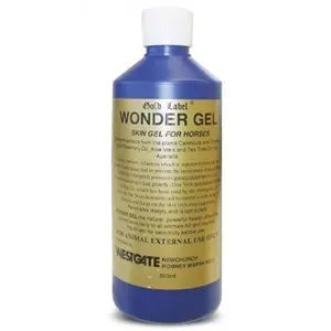 Gold Label Wondergel Natural Skin Gel for Horses - 500 ml - Chestnut Mill