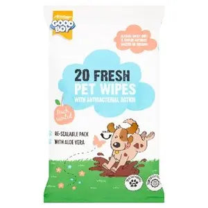 Good Boy Pet Wipes 20x 15 - Chestnut Mill