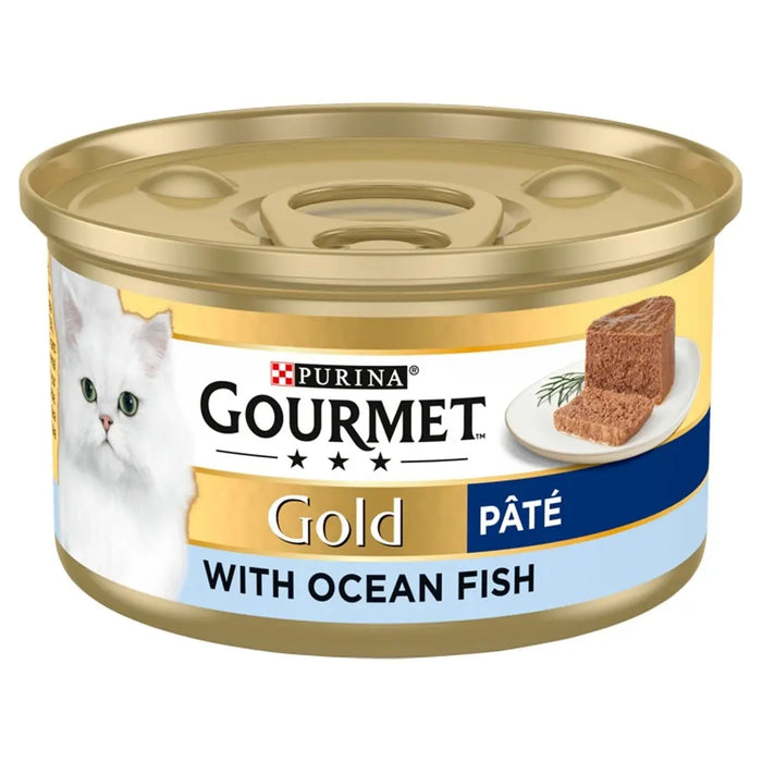 Gourmet Gold Pate Ocean Fish 12x 85g - Chestnut Mill