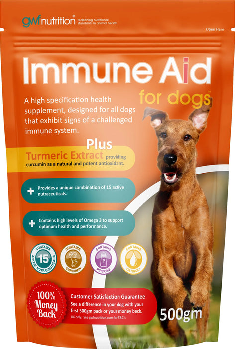 Growell Feeds Immune Aid for Dogs - 500g - Chestnut Mill